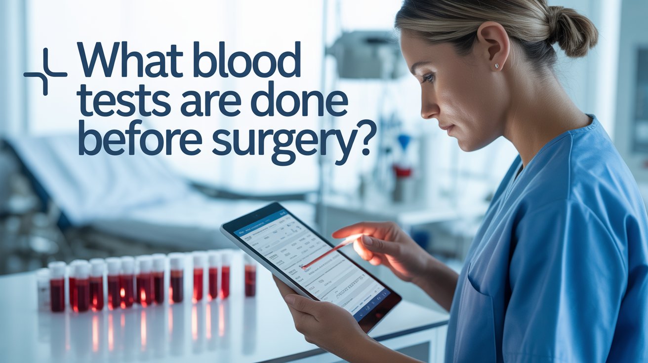What Blood Tests Are Done Before Surgery? Your Complete Pre-Op Guide